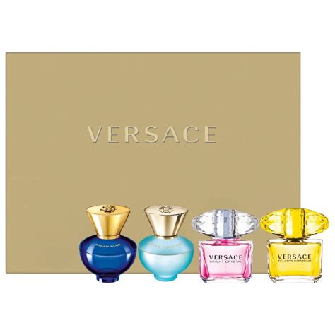 versace mini deluxe perfume set|Versace mini perfume set boots.